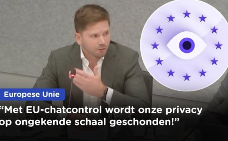 EU wil al je berichten meelezen om te zien of je iets verkeerds doet, Van Meijeren (FVD) grijpt in