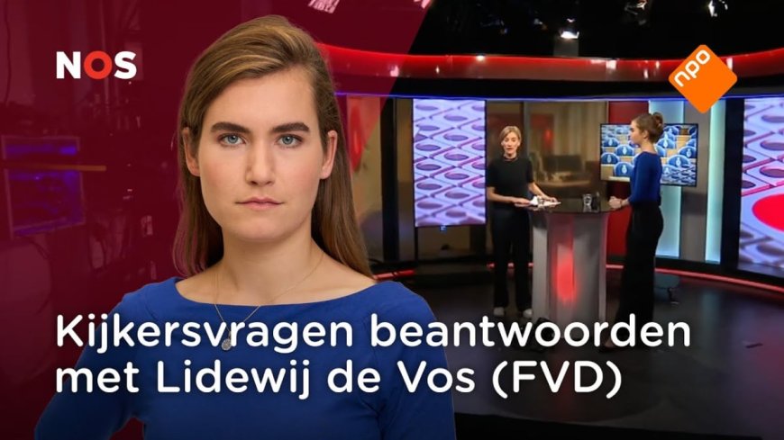 NOS: Lidewij de Vos beantwoordt kijkersvragen | Forum voor Democratie (FVD)