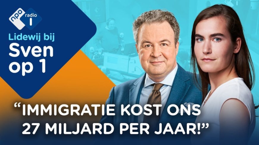 Lidewij de Vos (FVD) bij Sven Op 1: "Immigratie kost ons 27 MILJARD per jaar!"