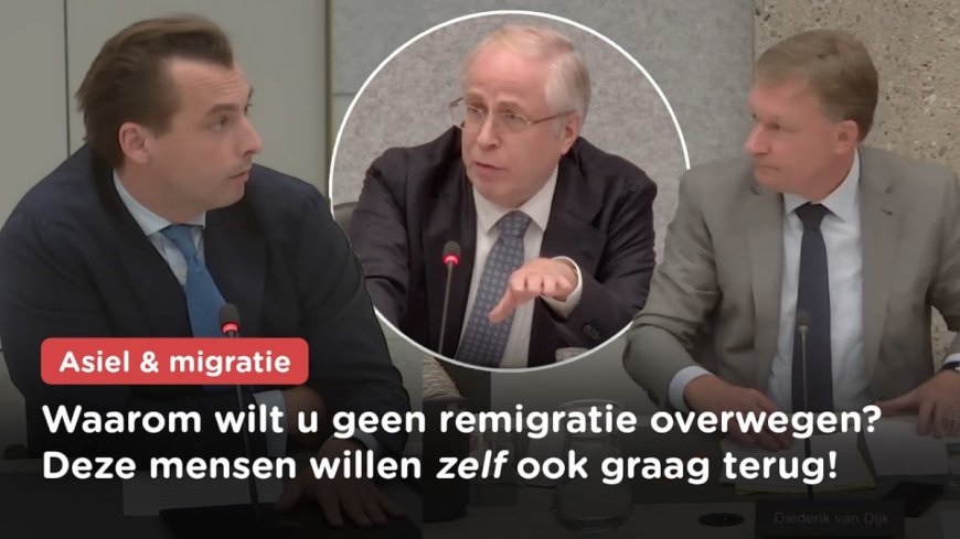Baudet (FVD) pleit voor remigratie in asieldebat: "Deze mensen willen zelf ook terug!"