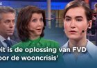 Lidewij de Vos in NOS Slotdebat tegen Ouwehand (PvdD) & Stoffer (SGP) over de woningcrisis in NL