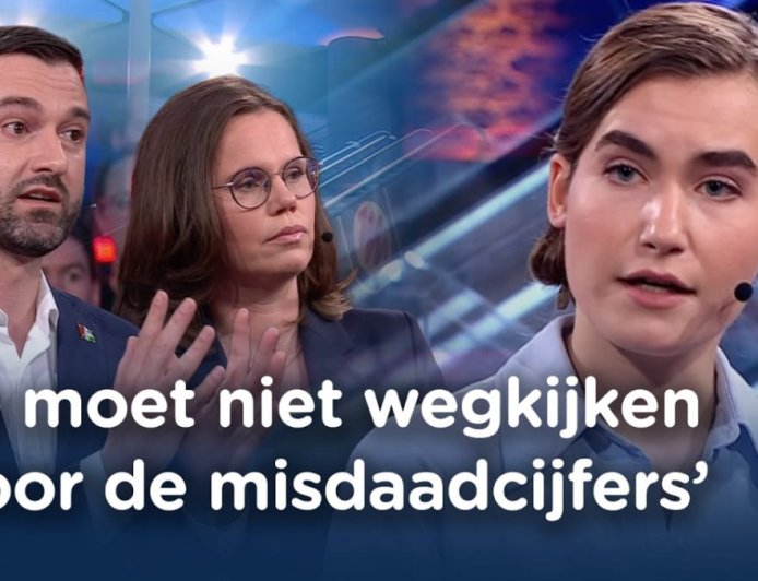 NOS Slotdebat: Lidewij de Vos (FVD) vs Bikker (CU) & Van Baarle (DENK) over polarisatie in Nederland