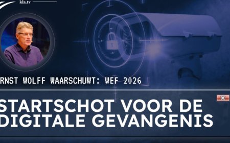 Ernst Wolff waarschuwt: WEF 2026 was het startschot voor een gigantische omwenteling van onze wereld