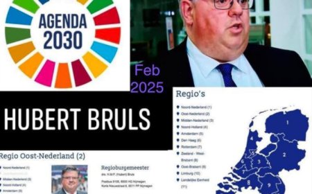 Bruls is een 💯 procent SDG 2030 Agenda uitvoerder en is nu de ongekozen voorzitter van de ongekozen regioburgemeesters...