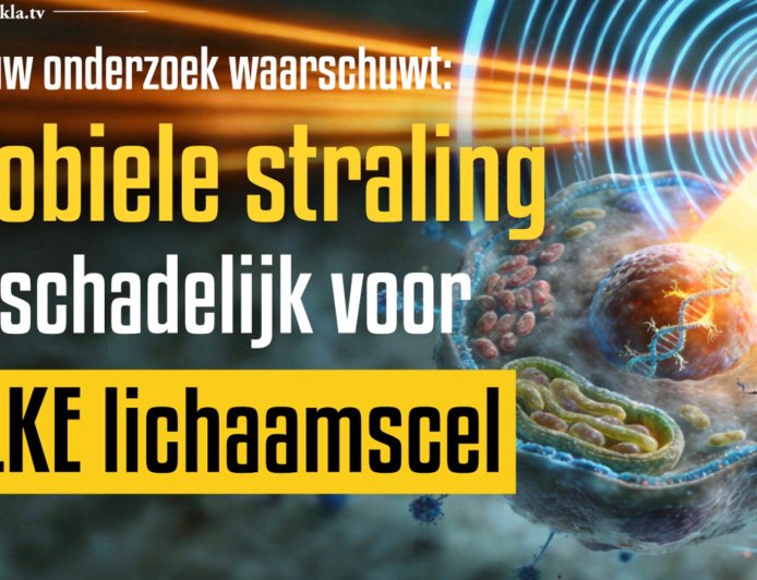 Nieuw onderzoek waarschuwt: mobiele straling is schadelijk voor ELKE cel in het lichaam!